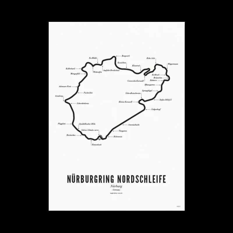 Endurance Motorsport Framed Print — Graphite