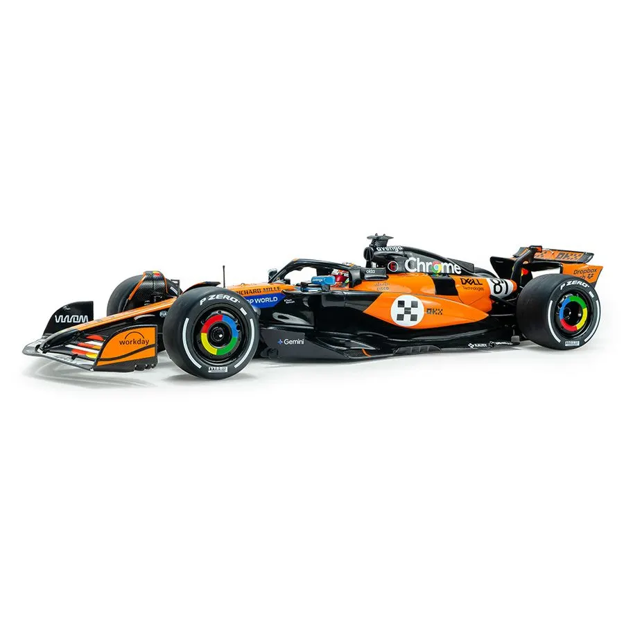 Sunset Orange Open-Wheel Racer 1:18 Die-Cast Model
