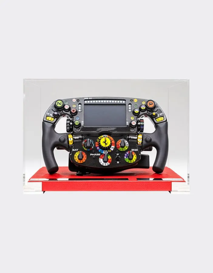 Amber Replica Racing Steering Wheel Display · Redline Reserve