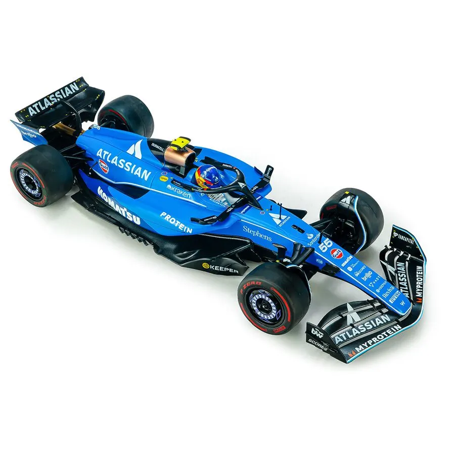 Touring Open-Wheel 1:43 Collectible — Royal Blue
