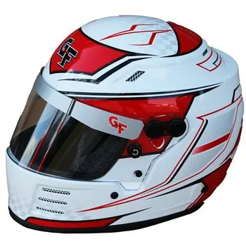 Vintage-style Collector Helmet — Titanium Livery
