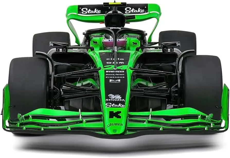 Retro Formula Racer 1:18 Collectible — Racing Green