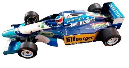 Retro Formula Racer 1:18 Collectible — Gold Edition