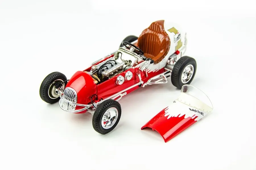 Modern Open-Wheel 1:43 Collectible — Ivory
