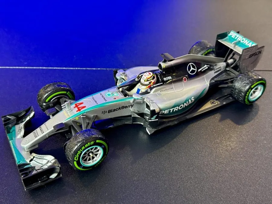 Retro Formula Racer 1:18 Collectible — Slate