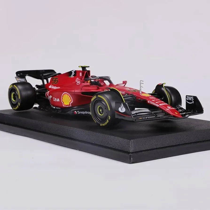 Classic Race Formula Racer 1:18 Collectible — Titanium
