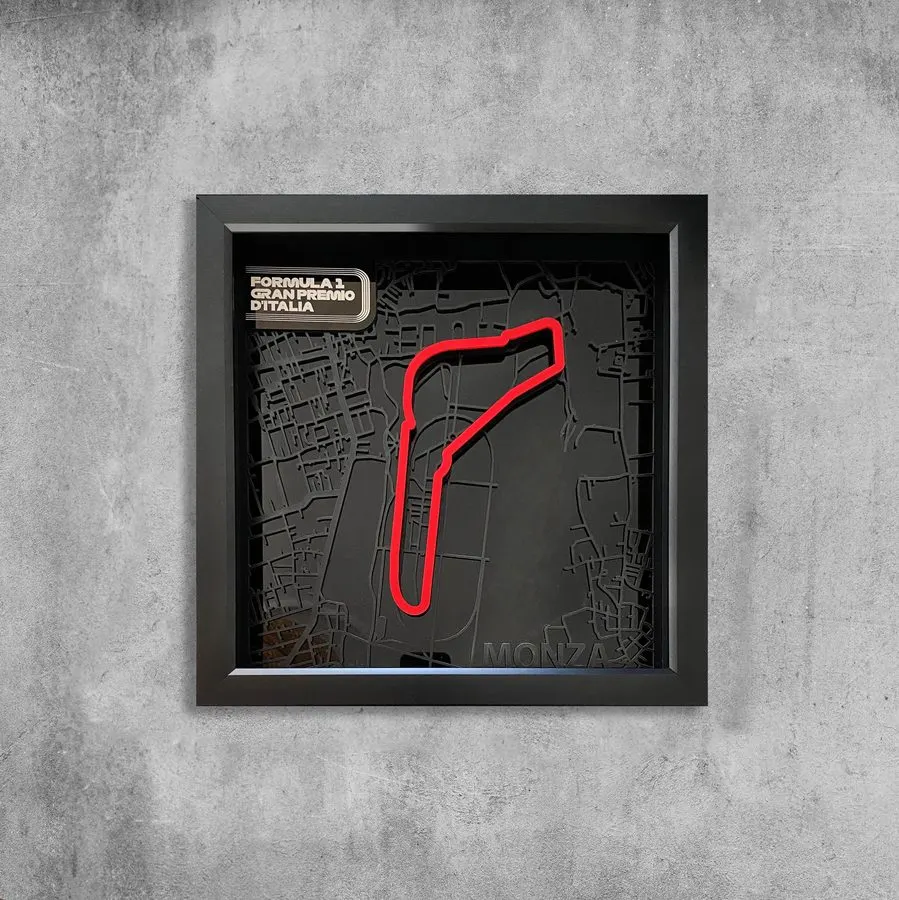 Rally Motorsport Framed Print — Carbon