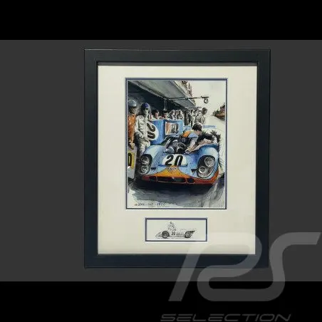 Touring Motorsport Framed Print — Pearl