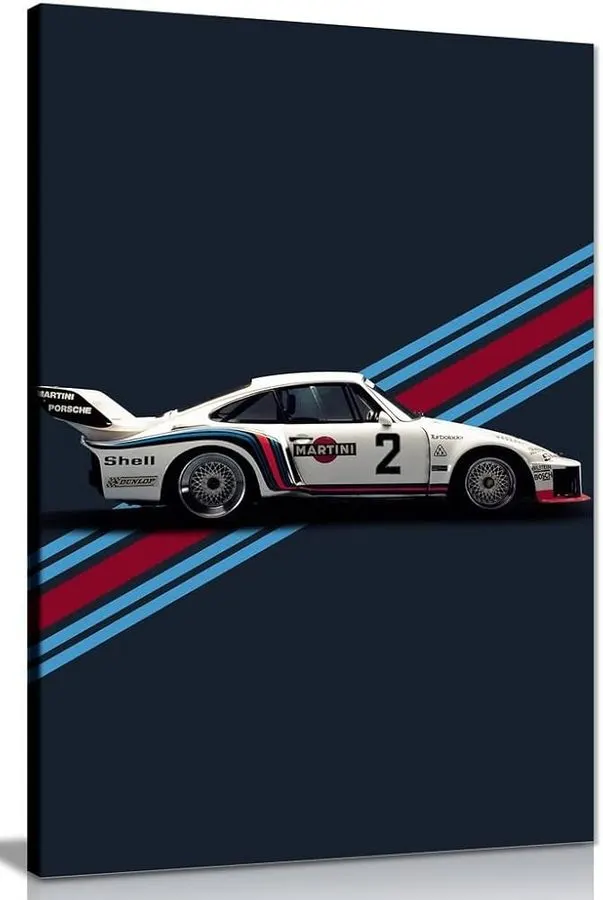 Rally Motorsport Framed Print — Emerald