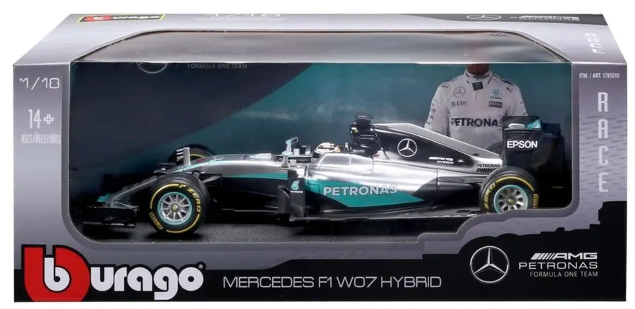 Touring Formula Racer 1:18 Collectible — Silver