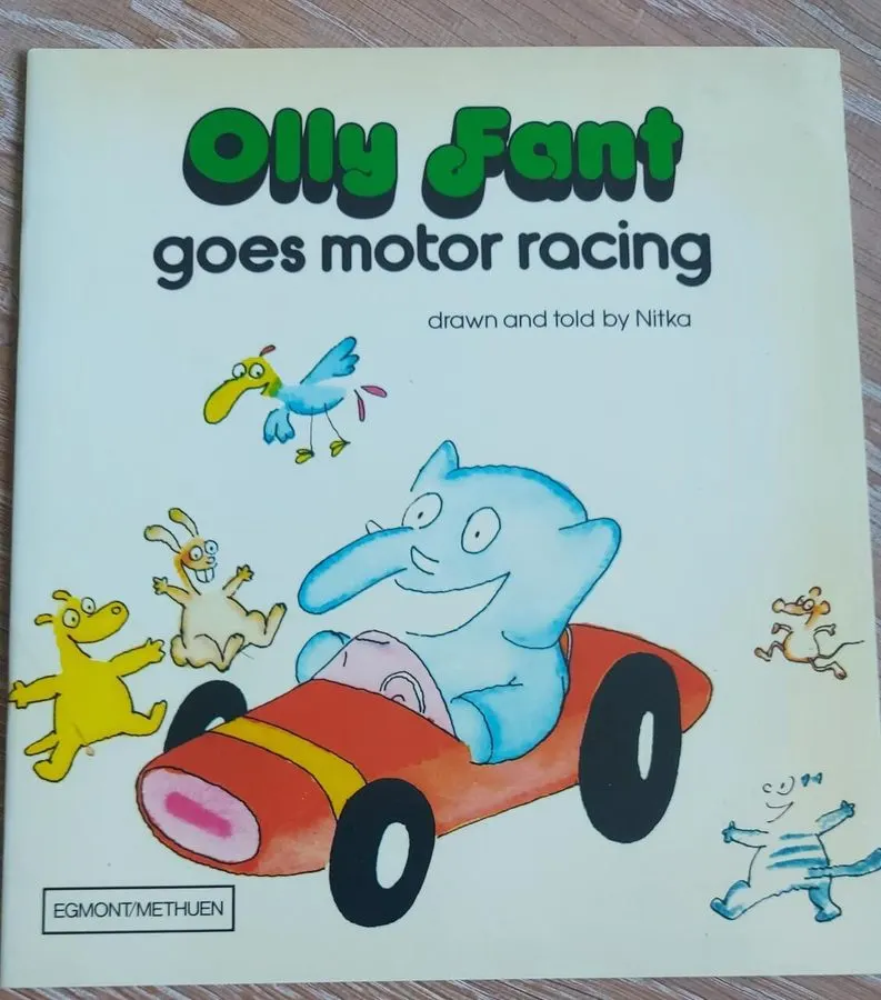 Vintage-style Motorsport Encyclopedia — Sunset Orange Cover