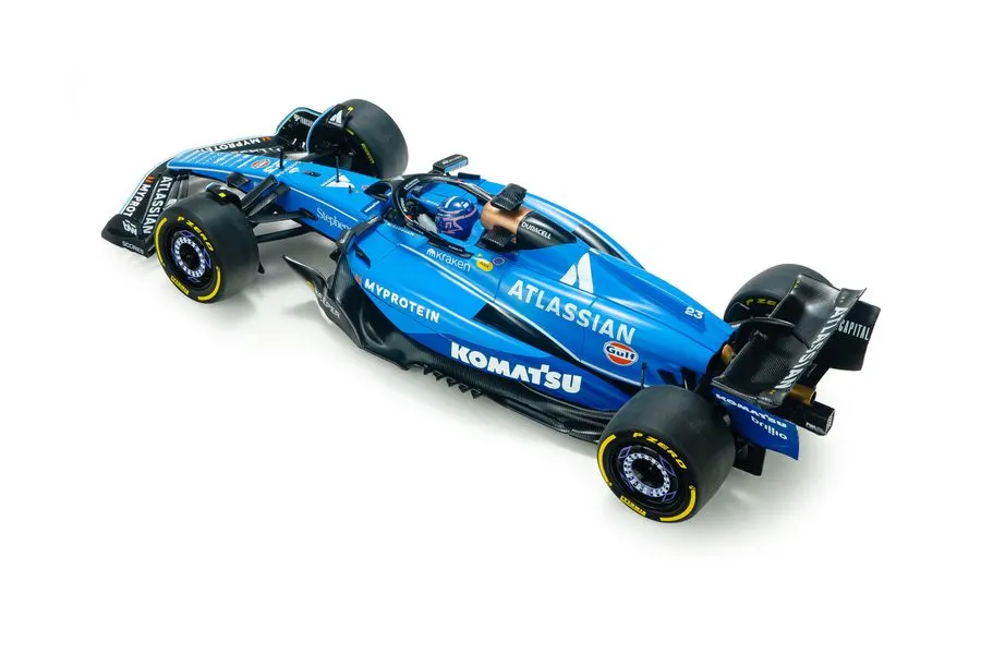 Circuit Formula Racer 1:18 Collectible — Royal Blue