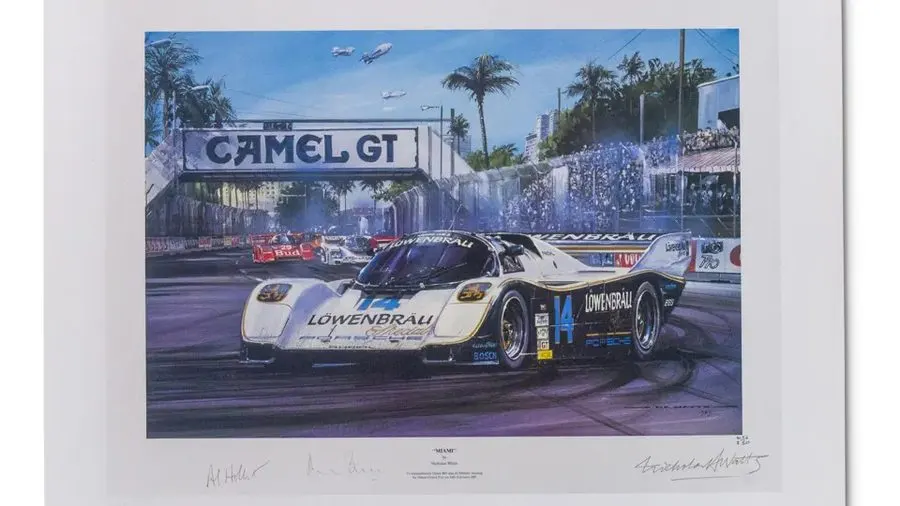 Classic Sports Car Canvas Print