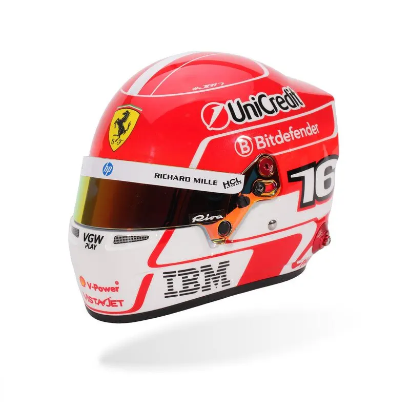 Modern Collector Helmet — Amber Livery · Redline Reserve