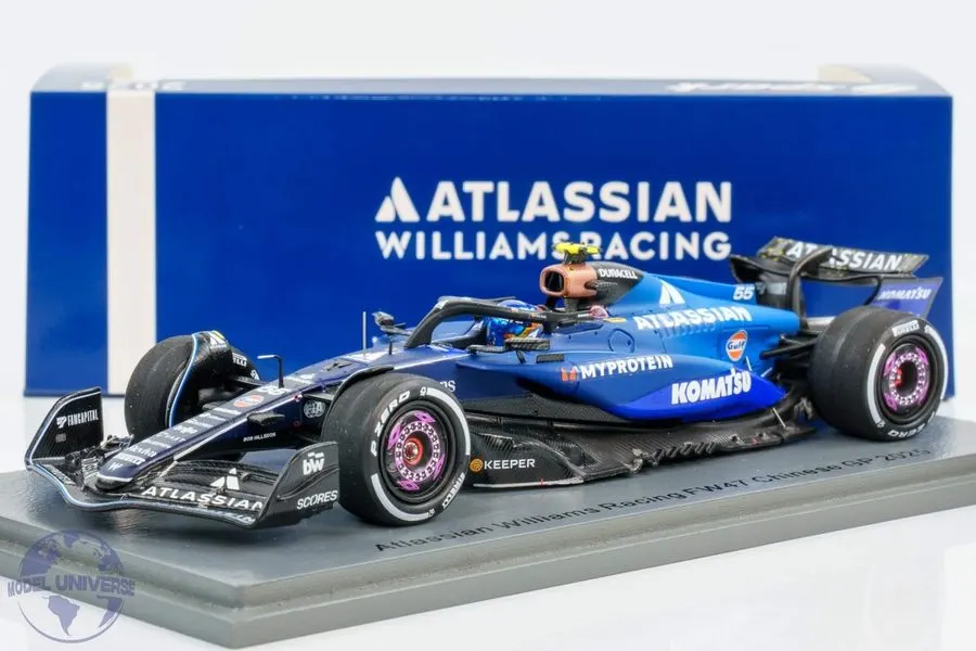 Classic Open-Wheel 1:43 Collectible — Azure