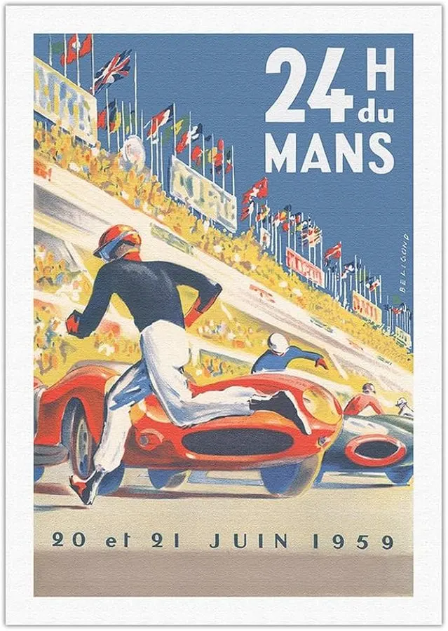 Endurance Motorsport Framed Print — Bronze