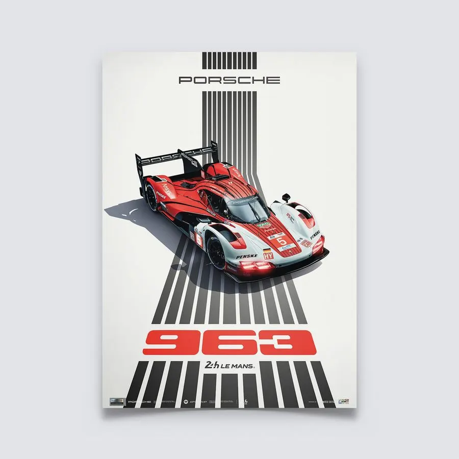 Endurance Motorsport Framed Print — Gold Edition