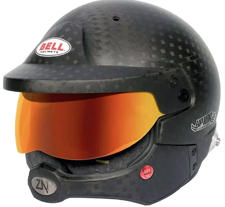 Rally Collector Helmet — Crimson Livery