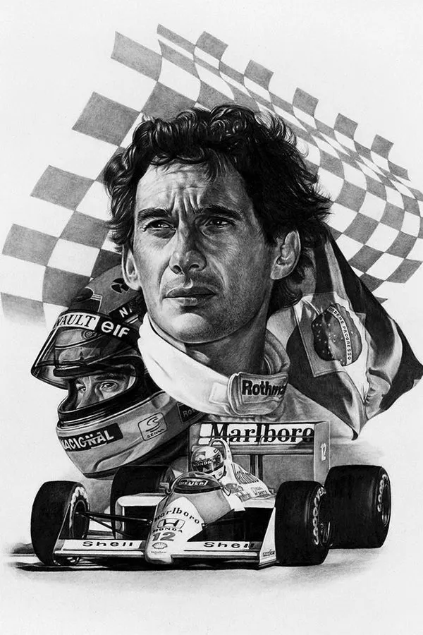 Rally Motorsport Framed Print — Bronze