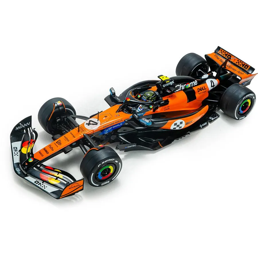 Circuit Formula Racer 1:18 Collectible — Sunset Orange