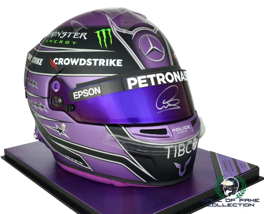Retro Collector Helmet — Emerald Livery