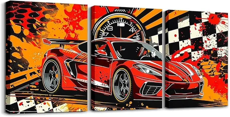 Circuit Motorsport Framed Print — Gold Edition