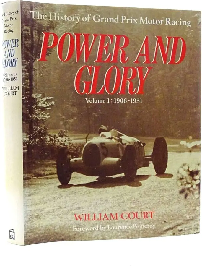 Vintage-style Motorsport Encyclopedia — Ivory Cover