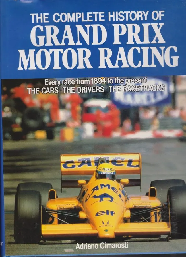 Classic Race Motorsport Encyclopedia — Crimson Cover