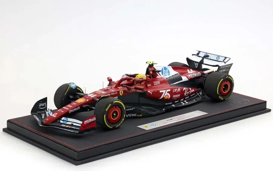 Circuit Open-Wheel 1:43 Collectible — Crimson