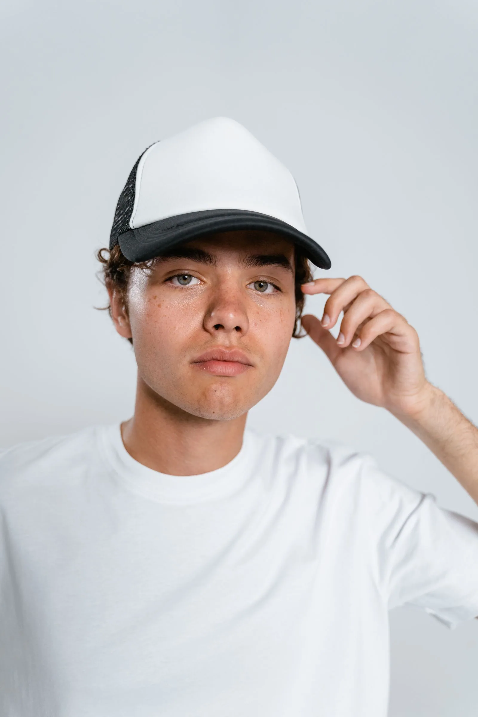 Matte Black Team-Style Racing Polo