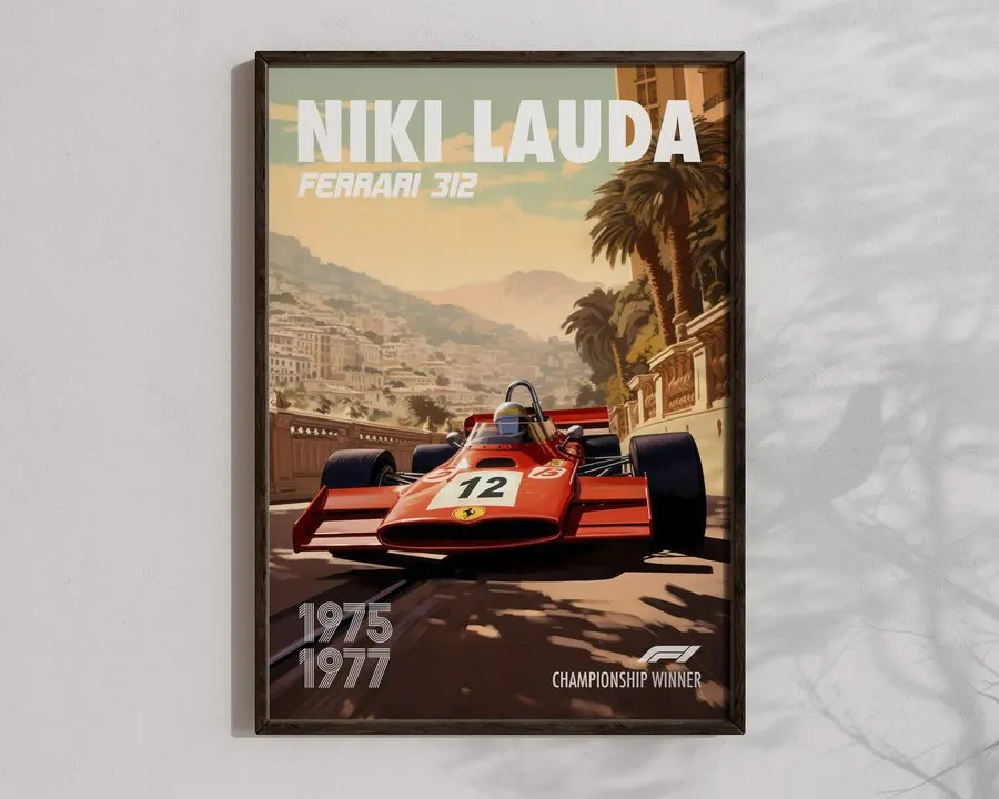 Classic Motorsport Framed Print — Racing Green