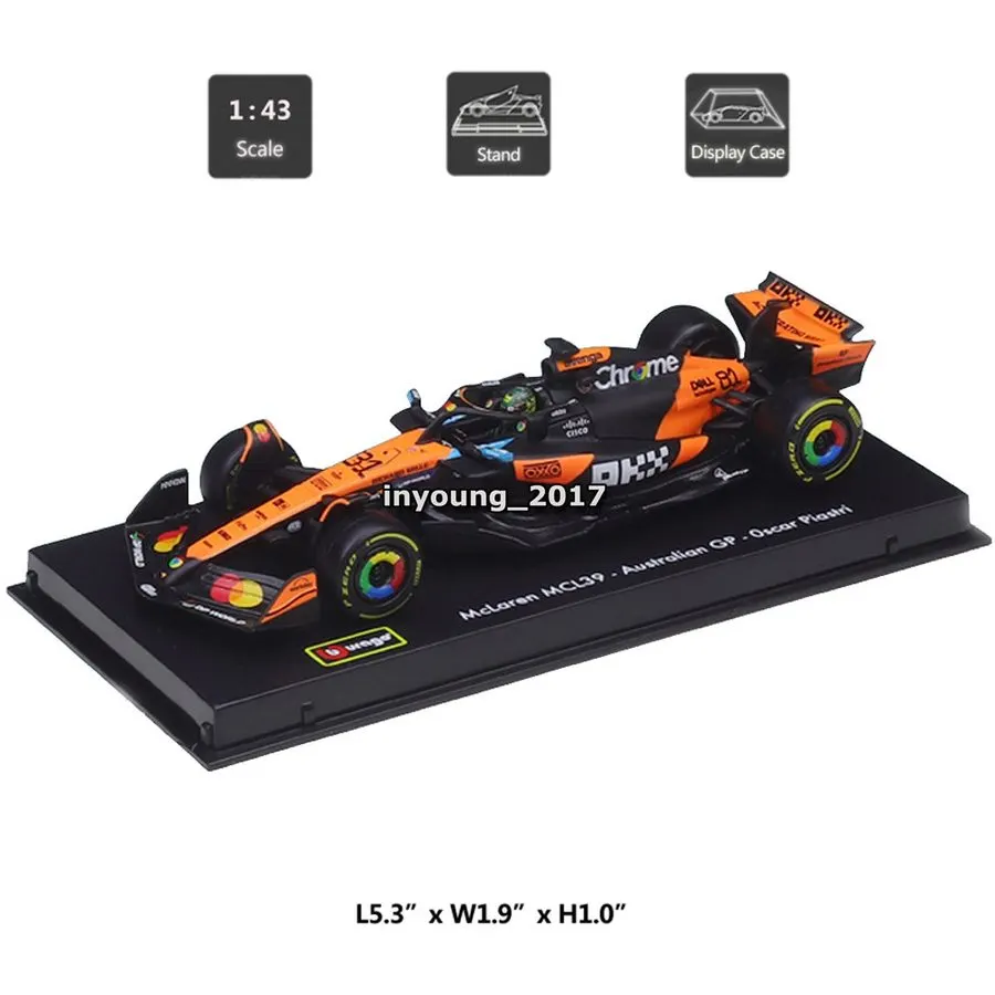 Rally Open-Wheel 1:43 Collectible — Pearl