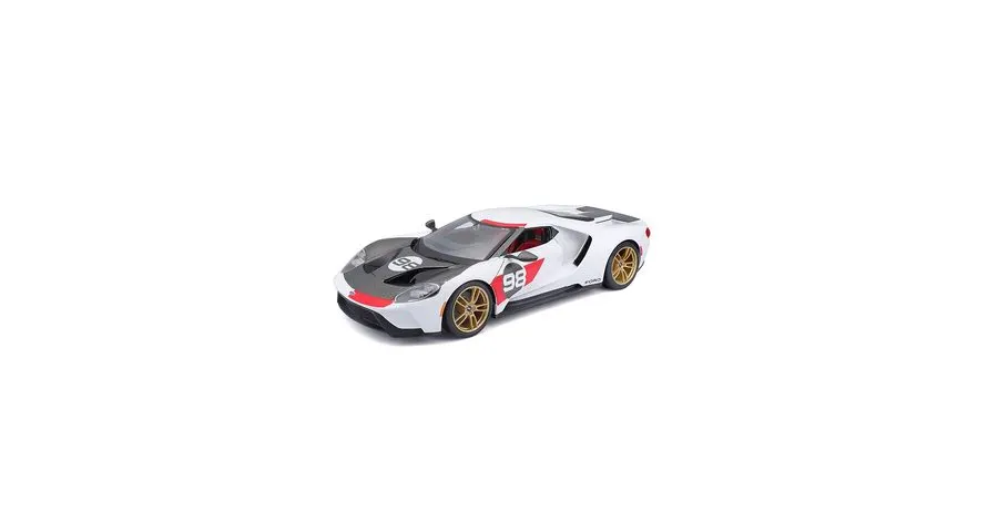 Pearl White GT Sports Car 1:18 Die-Cast
