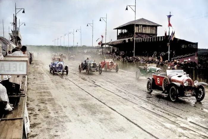 Touring Motorsport Framed Print — Silver