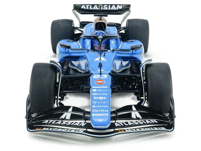 Rally Open-Wheel 1:43 Collectible — Azure