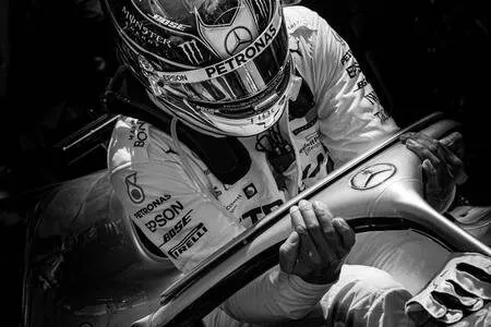 Touring Motorsport Framed Print — Graphite