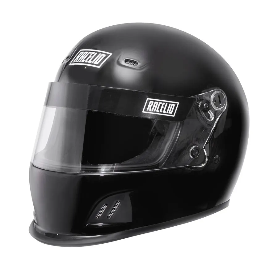 Vintage-style Collector Helmet — Sunset Orange Livery