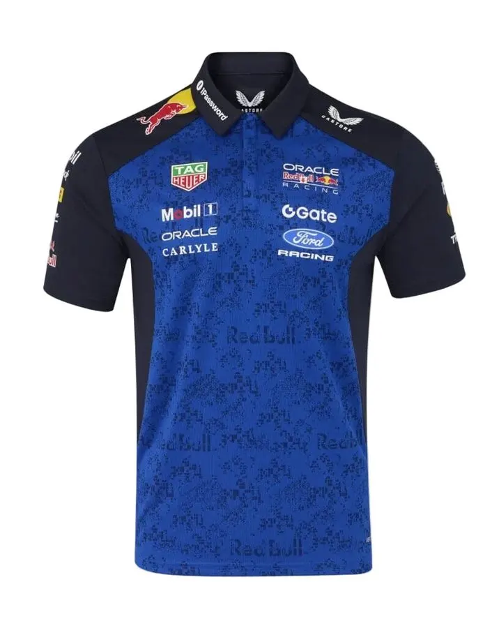 Cobalt Team-Style Racing Polo