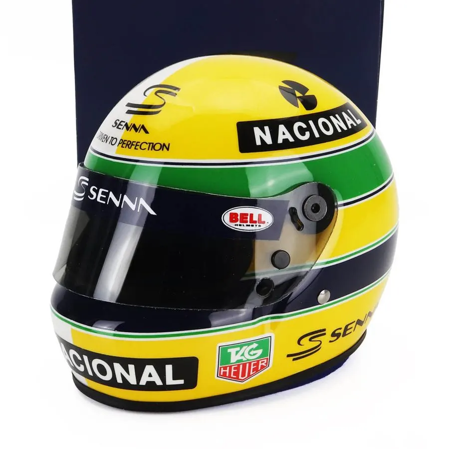 Vintage-style Collector Helmet — Emerald Livery
