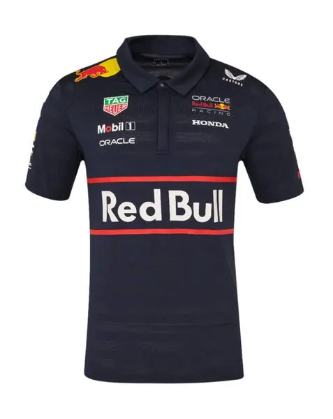 Midnight Team-Style Racing Polo
