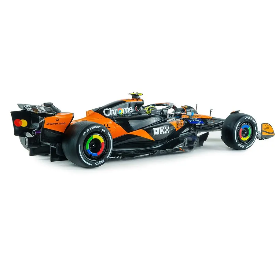Vintage-style Formula Racer 1:18 Collectible — Sunset Orange