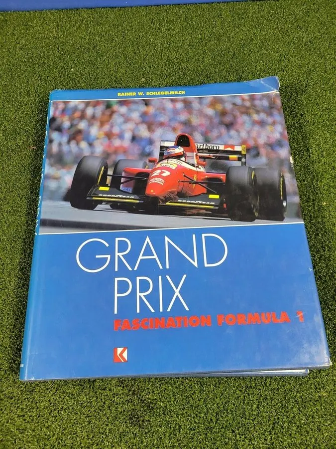 Vintage-style Motorsport Encyclopedia — Slate Cover