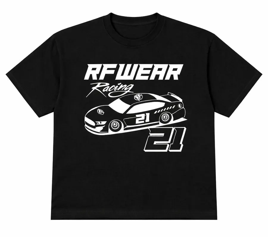 Jet Black Motorsport Graphic T-Shirt