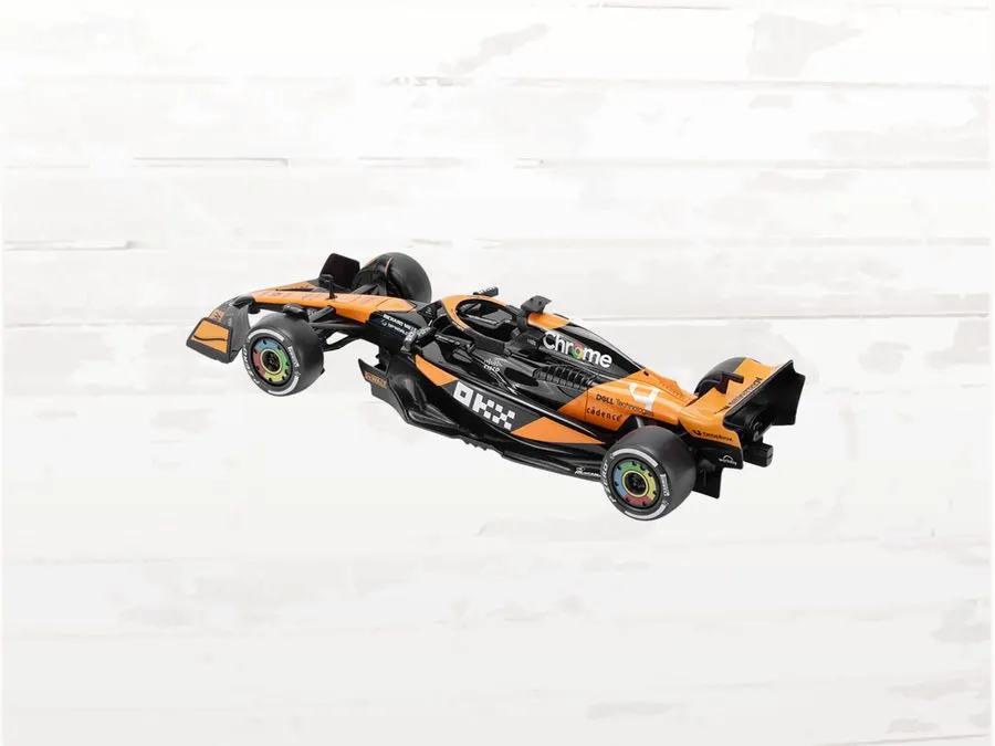 Heritage Formula Racer 1:18 Collectible — Sunset Orange