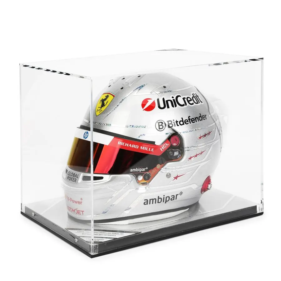 Vintage-style Collector Helmet — Championship White Livery