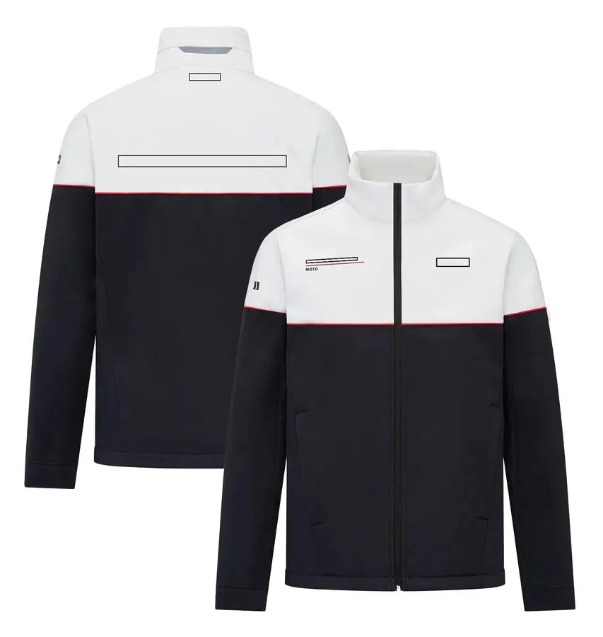 Championship White Racing Softshell Jacket