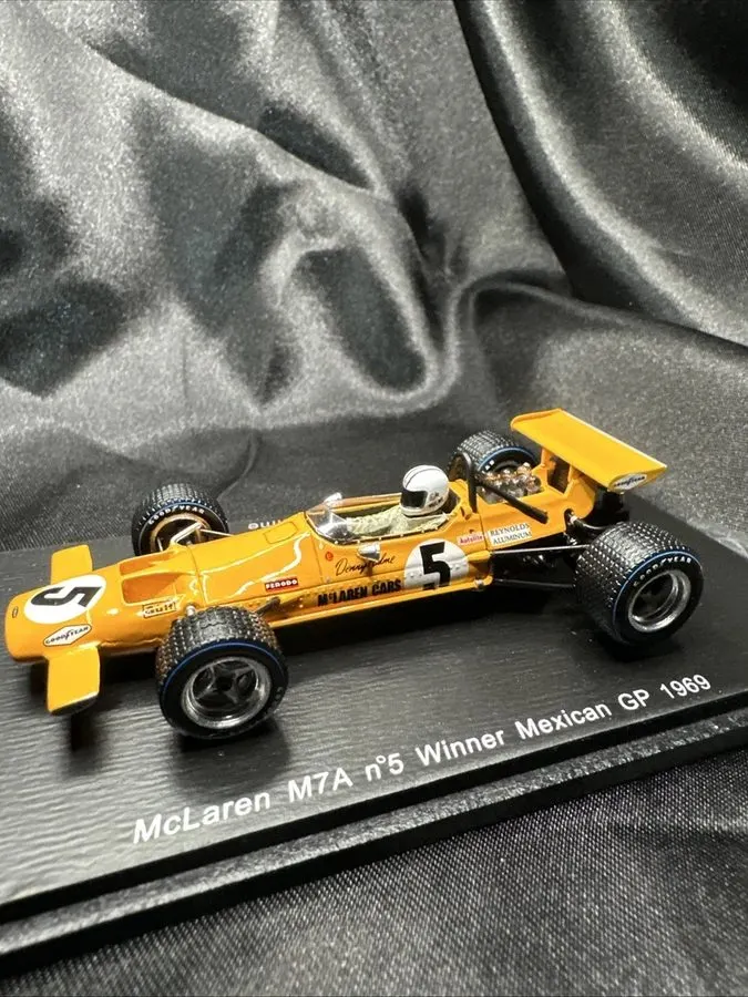 Circuit Open-Wheel 1:43 Collectible — Sunset Orange