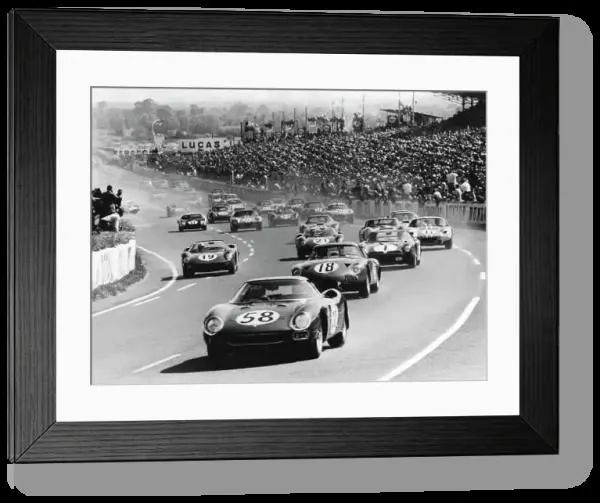 Endurance Motorsport Framed Print — Racing Green