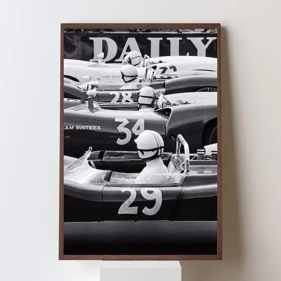 Rally Motorsport Framed Print — Pearl