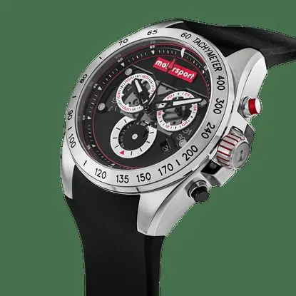 Vintage-style Reverse-Panda Chronograph